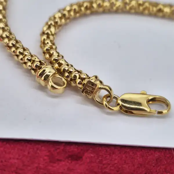 9ct Yellow Gold Italian Tassel necklace — image 6