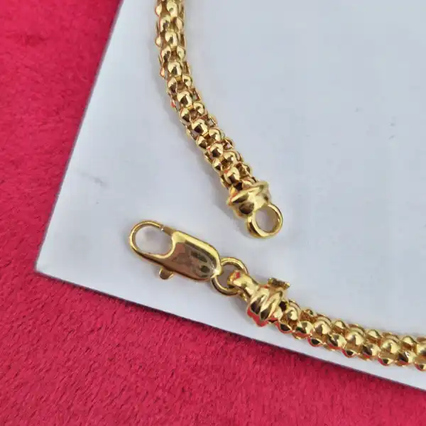 9ct Yellow Gold Italian Tassel necklace — image 7