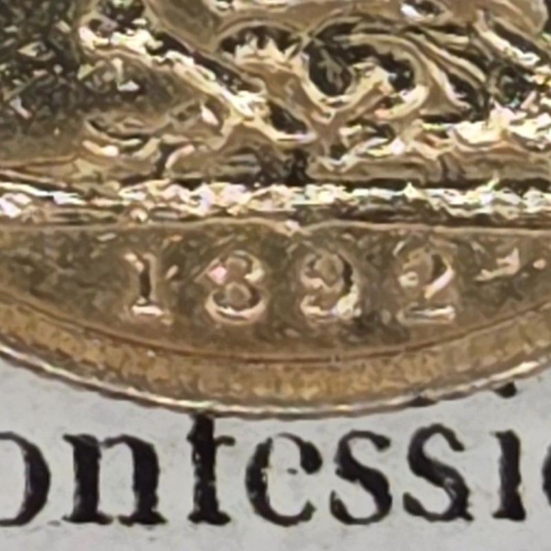 1892 Victorian Sovereign — image 4