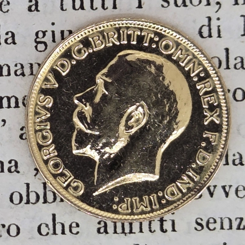 1918 George V Sovereign