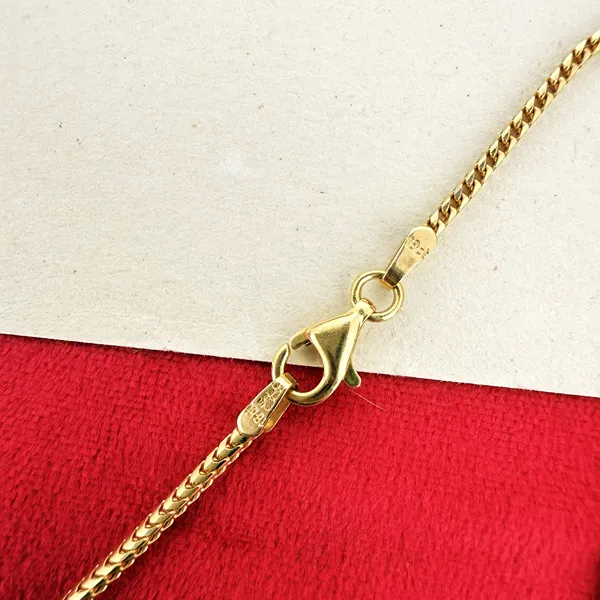 18ct Yellow Gold Franco Chain Necklace — image 6