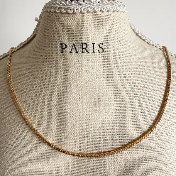 18ct Yellow Gold Franco Chain Necklace — image 9