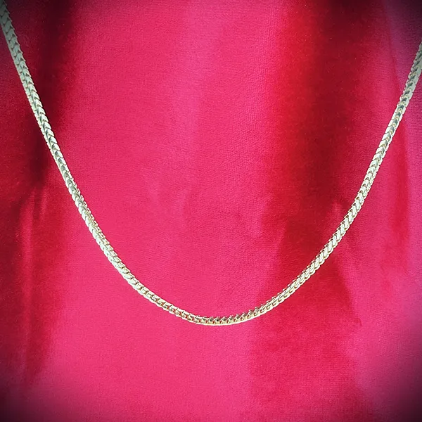 18ct Yellow Gold Franco Chain Necklace