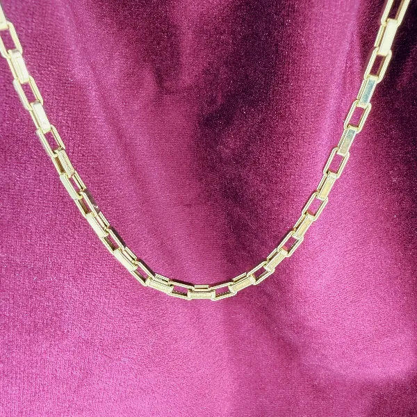 9ct Yellow Gold Open Box Chain — image 2