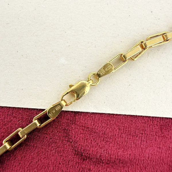 9ct Yellow Gold Open Box Chain — image 6