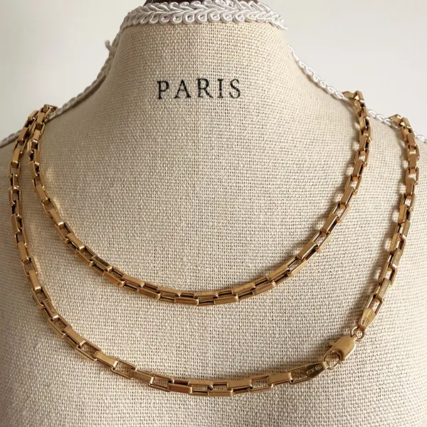 9ct Yellow Gold Open Box Chain — image 10
