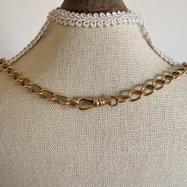 Classic 9ct Yellow Gold Albert Chain — image 9